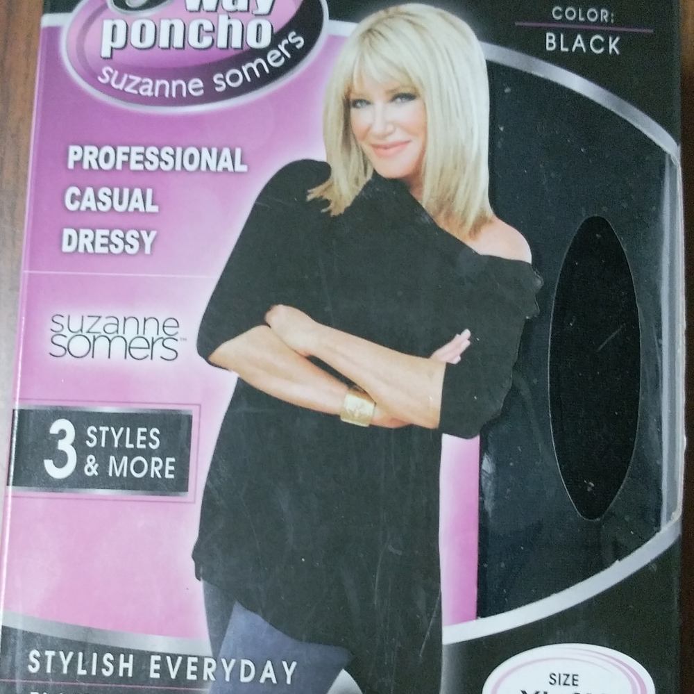 🔥5/$25 NIB 3 way poncho size XL to 3XL